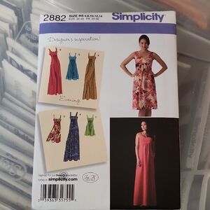 Simplicity Women's Floral Dress Pattern